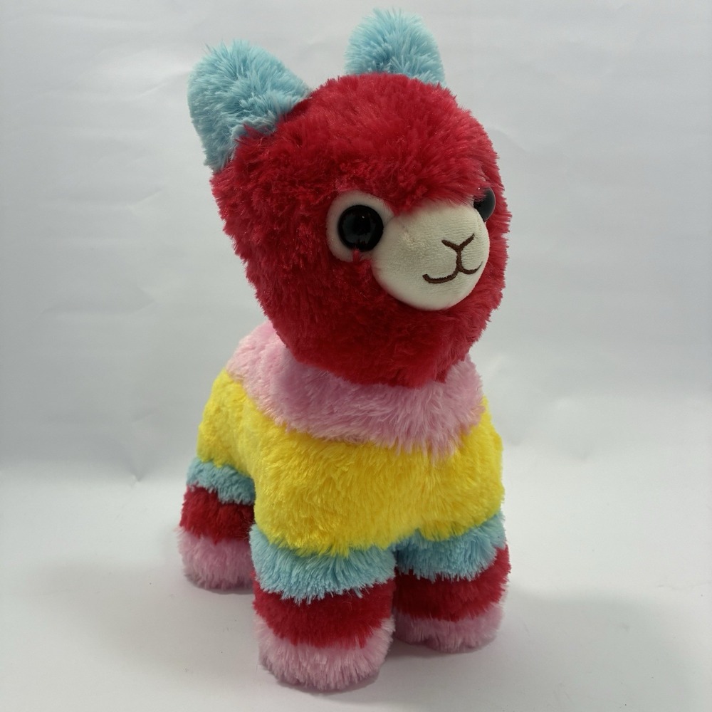 Museum Of Ice Cream Rainbow Llama Pinata Plush Handmade Stuffed Toy Soft